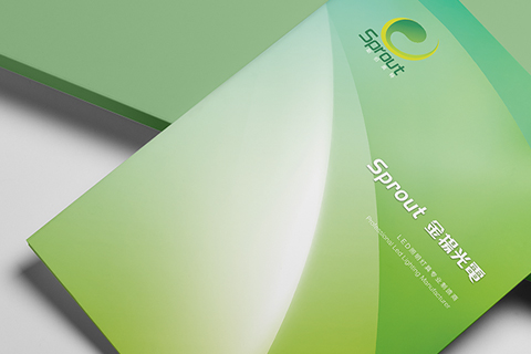 金楊光電產(chǎn)品畫冊設(shè)計