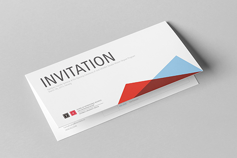 史太白邀請函設計