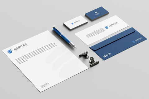 安玖豐科技標志設計[Logo設計][VI設計]