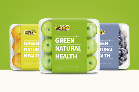 朵豐水果品牌標志設計[VI設計]