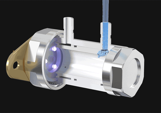 朗高UVC深紫外線殺菌裝置產品結構三維動畫制作