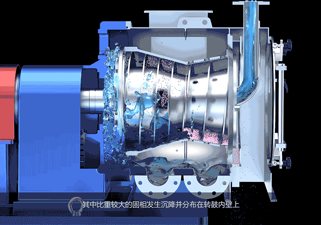 圖勝LLWZ離心機工業設備三維動畫渲染制作