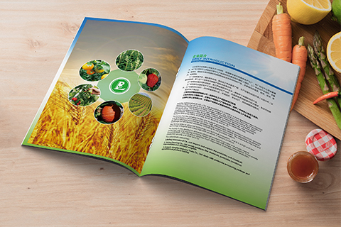 百靈農化產品畫冊設計