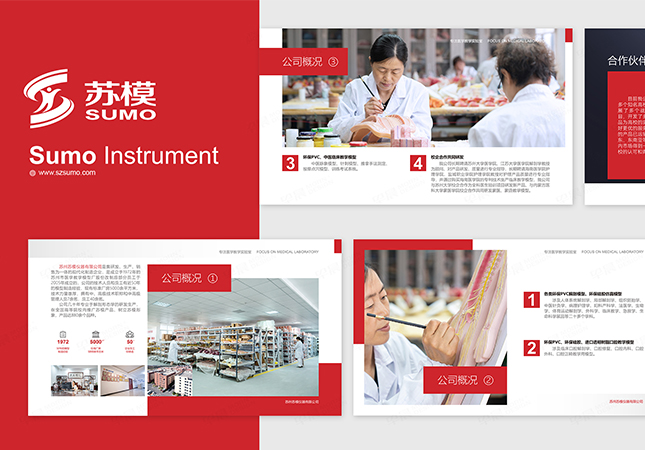 蘇模醫學儀器PPT幻燈片設計