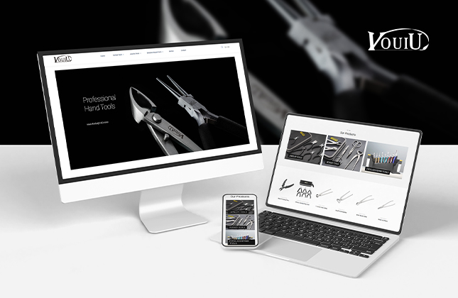 蘇州寅宏Vouiutools五金工具網站設計