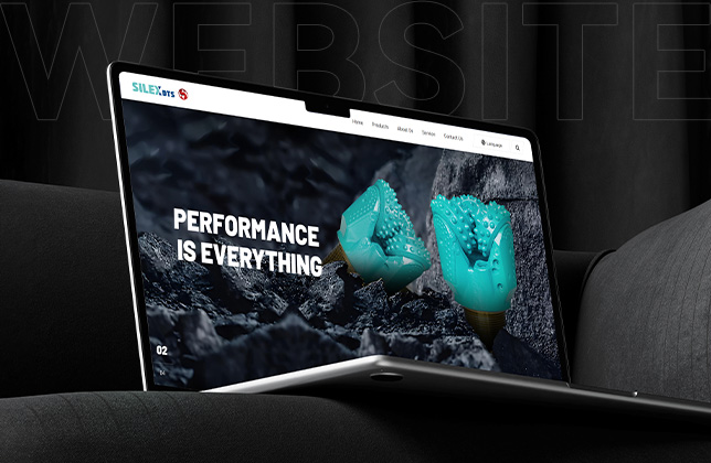 賽萊科斯SILEX礦用鉆具外貿(mào)獨(dú)立站設(shè)計(jì)