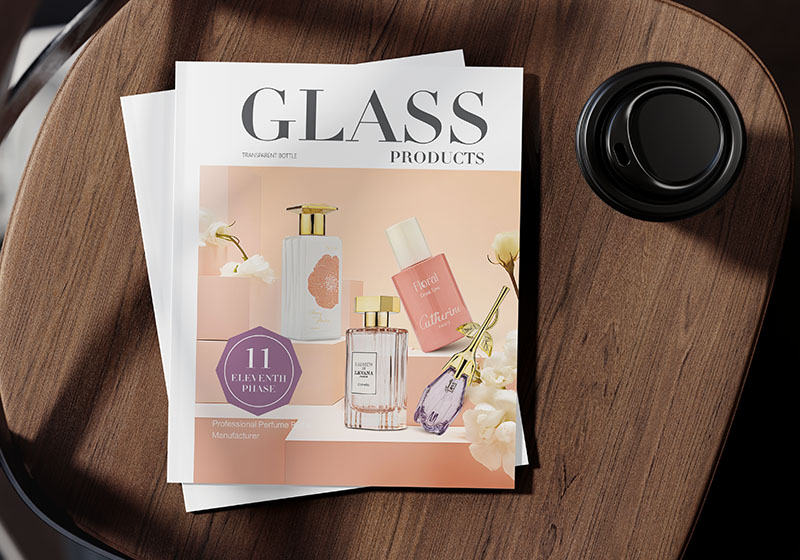 國超香水玻璃瓶產品樣本冊設計制作