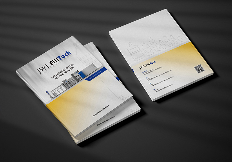 美泰克飲料機械宣傳畫冊設(shè)計