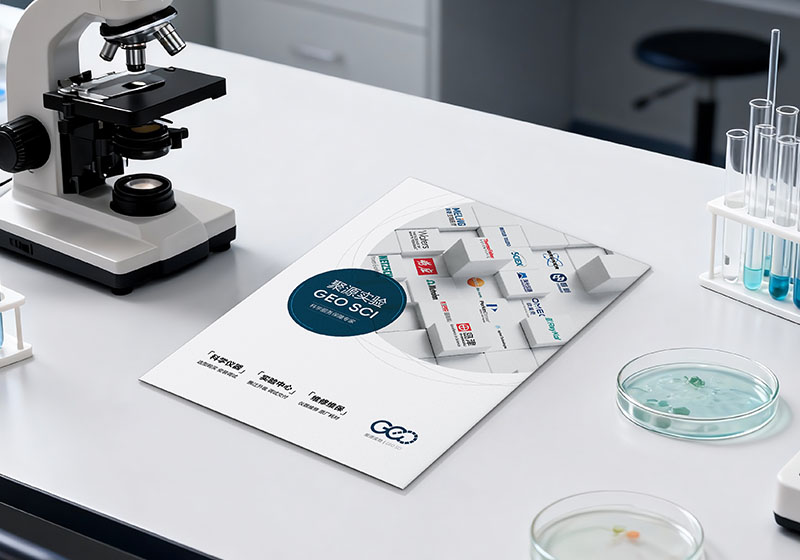 聚源實驗中心科學儀器維修維保宣傳折頁設計