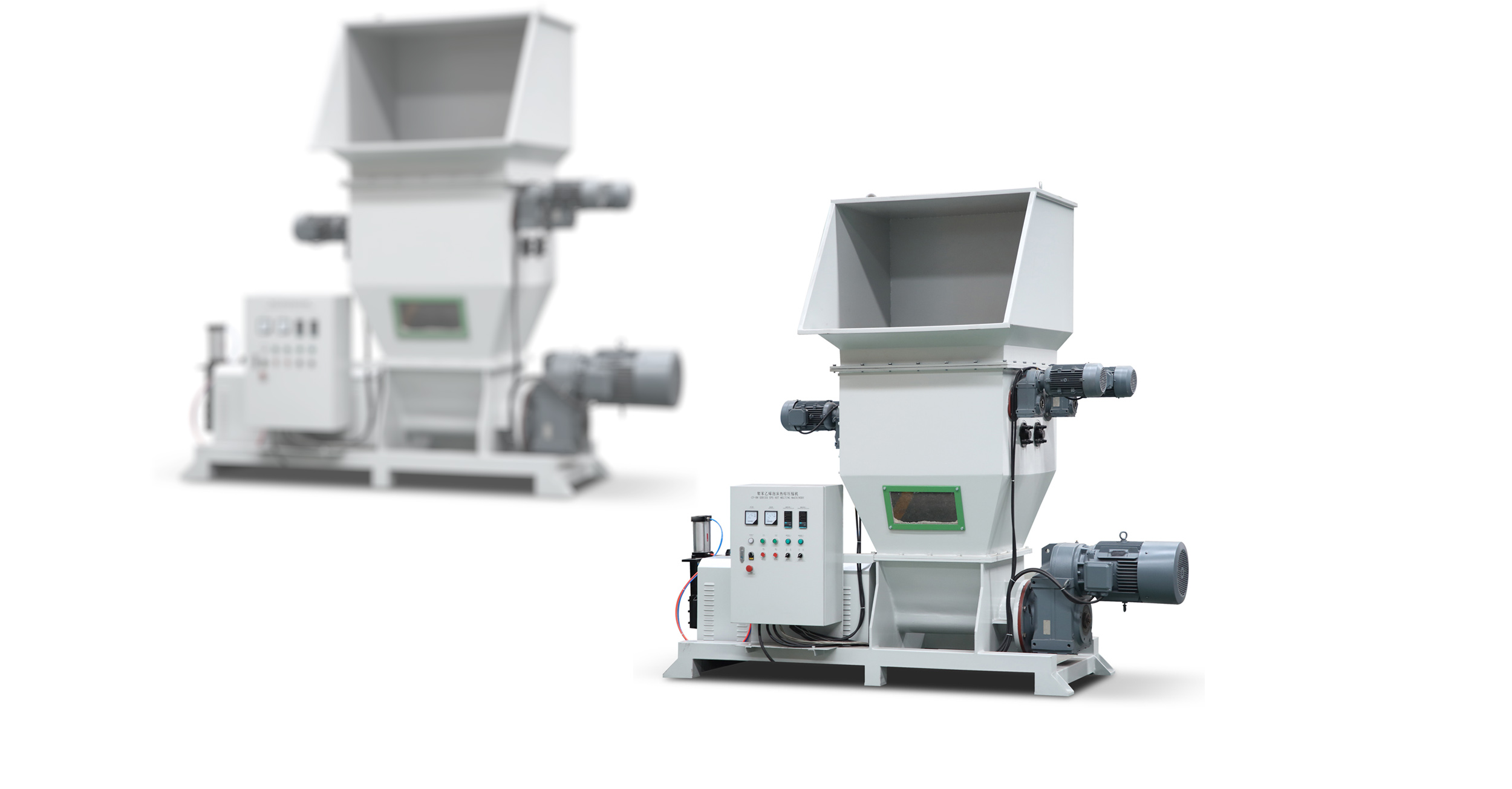 EPS泡沫回收機械設(shè)備拍攝和圖片后期處理