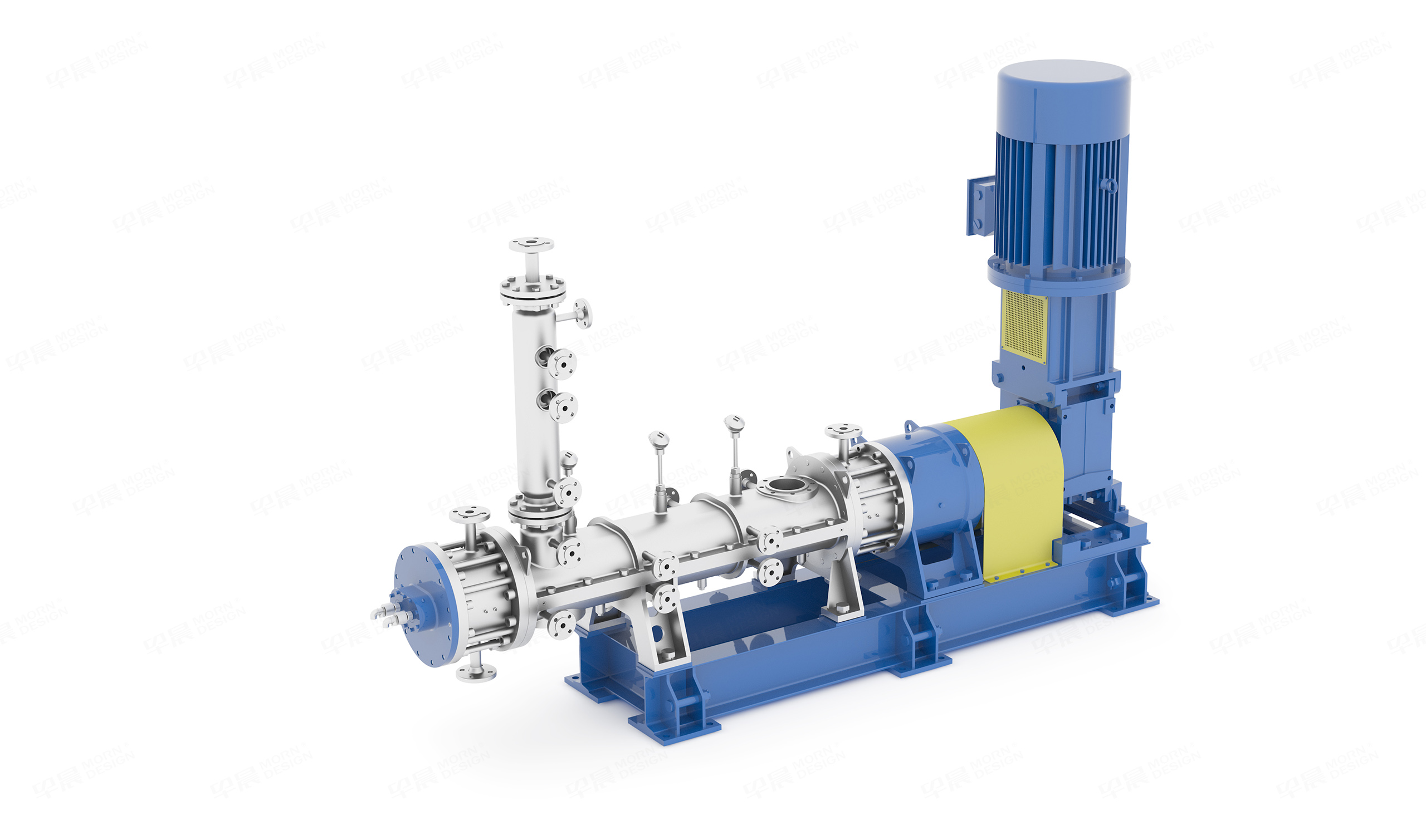 三維圖制作,中芳特纖捏合設(shè)備,三維渲染圖制作,三維圖制作公司