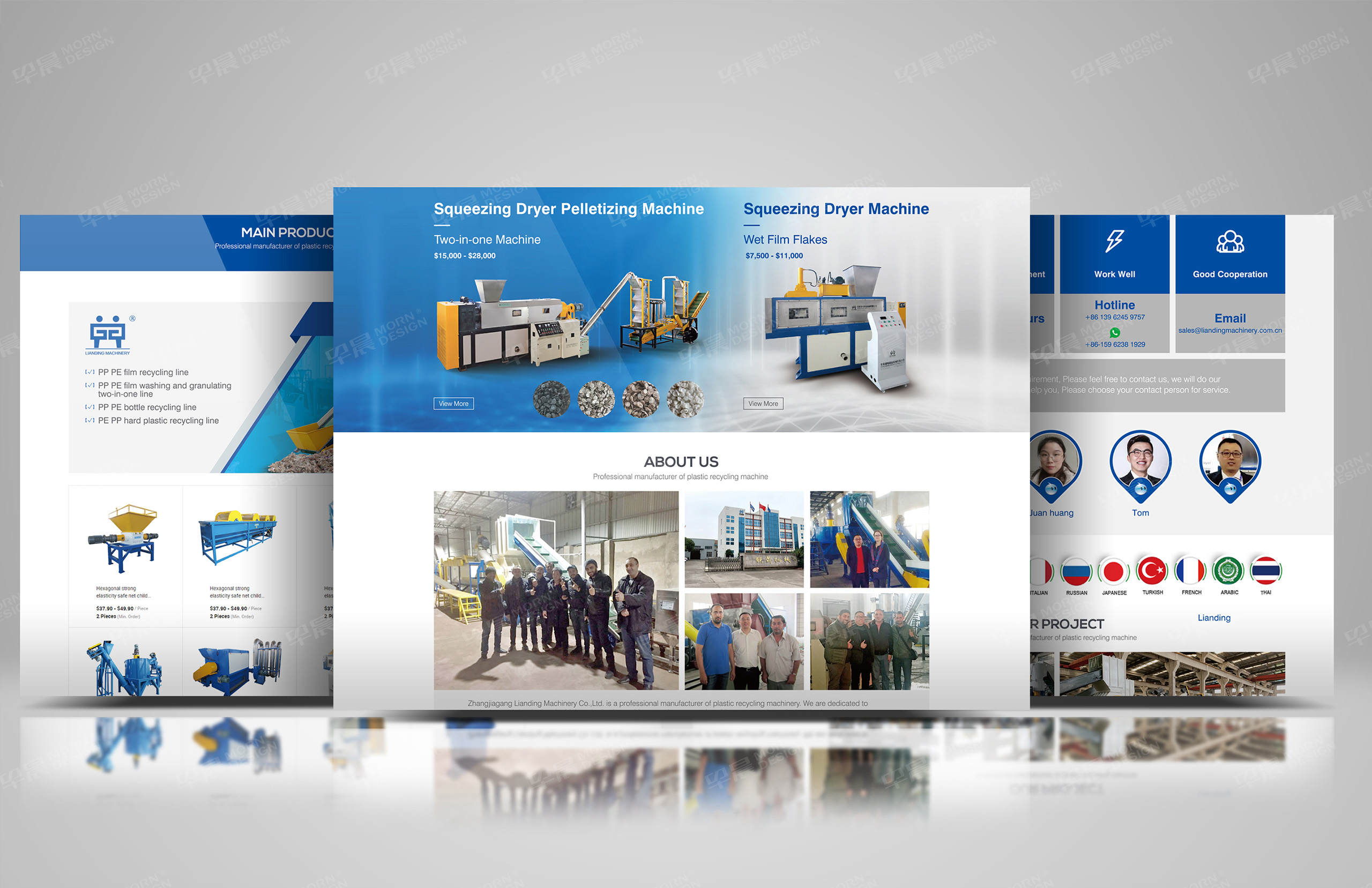 聯鼎機械外貿獨立站設計-早晨設計-蘇州,無錫,常州,南通,泰州,張家港,江陰的外貿站設計制作公司