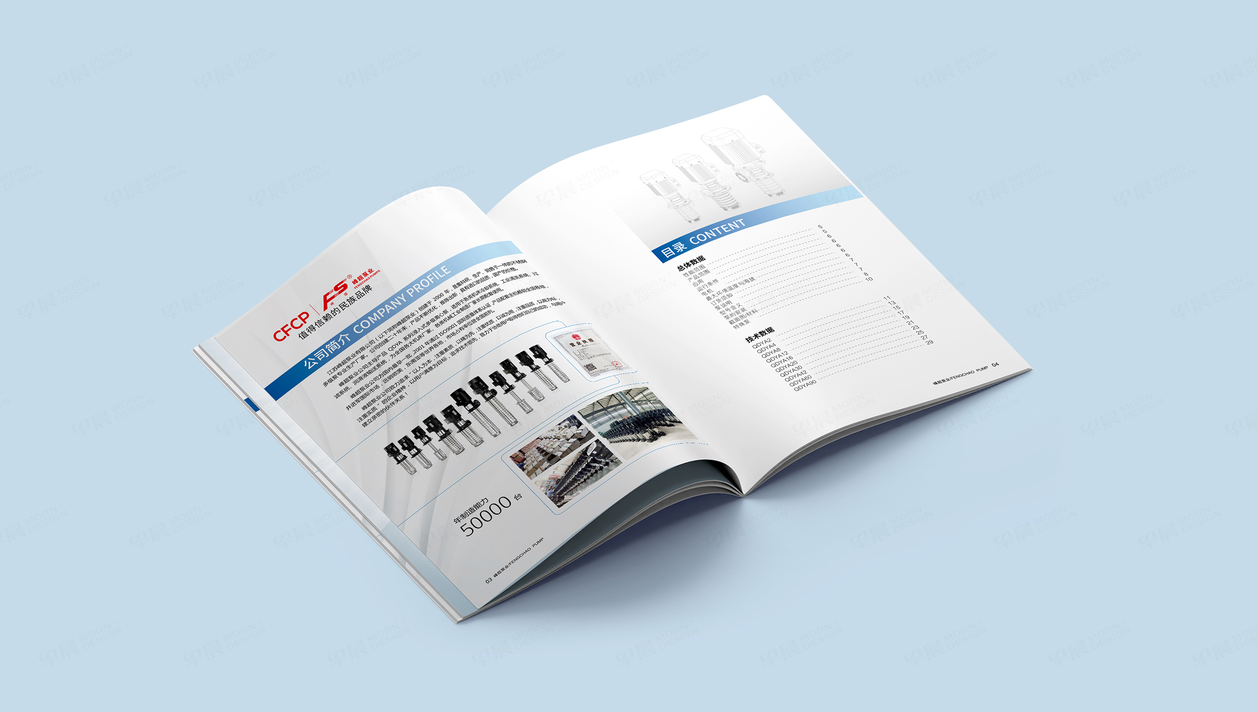 樣本設計, 畫冊設計,峰超泵業, 無錫, 常州, 南通, 泰州, 張家港, 江陰, 太倉, 昆山, 常熟, 靖江, 蘇州, 樣本制作, 畫冊制作, 設計公司