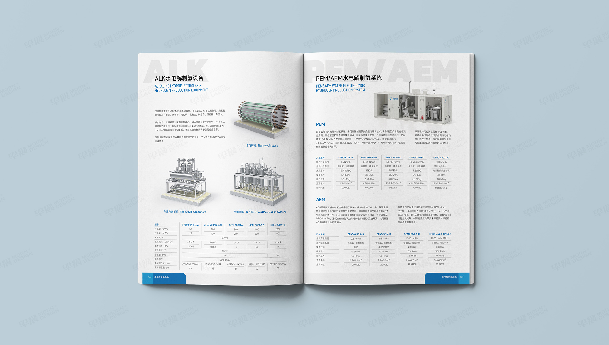 樣本冊設計,樣本設計,氫能裝備,樣本制作,國富氫能,蘇州,設計公司,制作公司