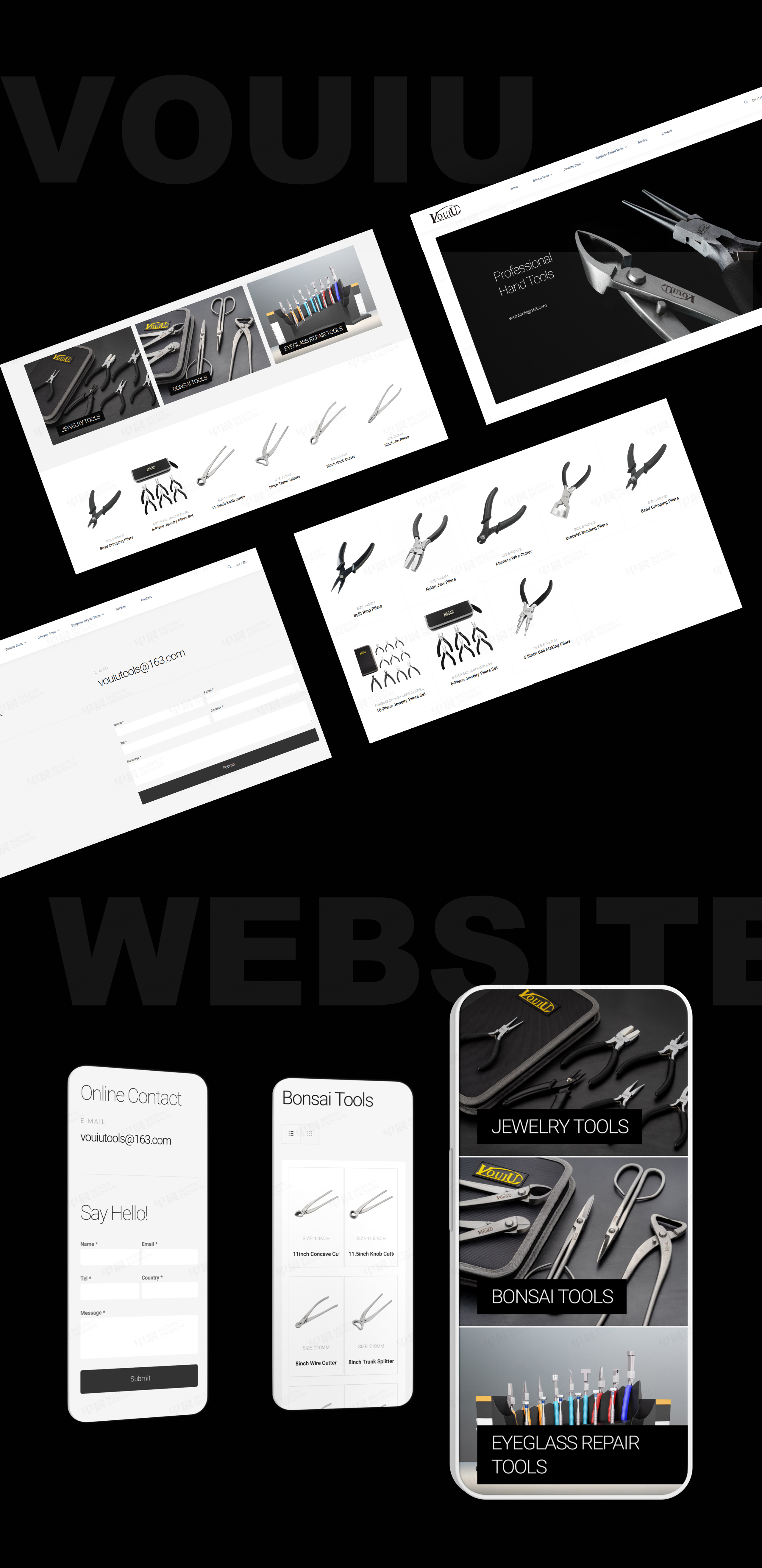 蘇州寅宏五金工具Vouiutools網站設計-早晨設計-高端網站設計定制公司