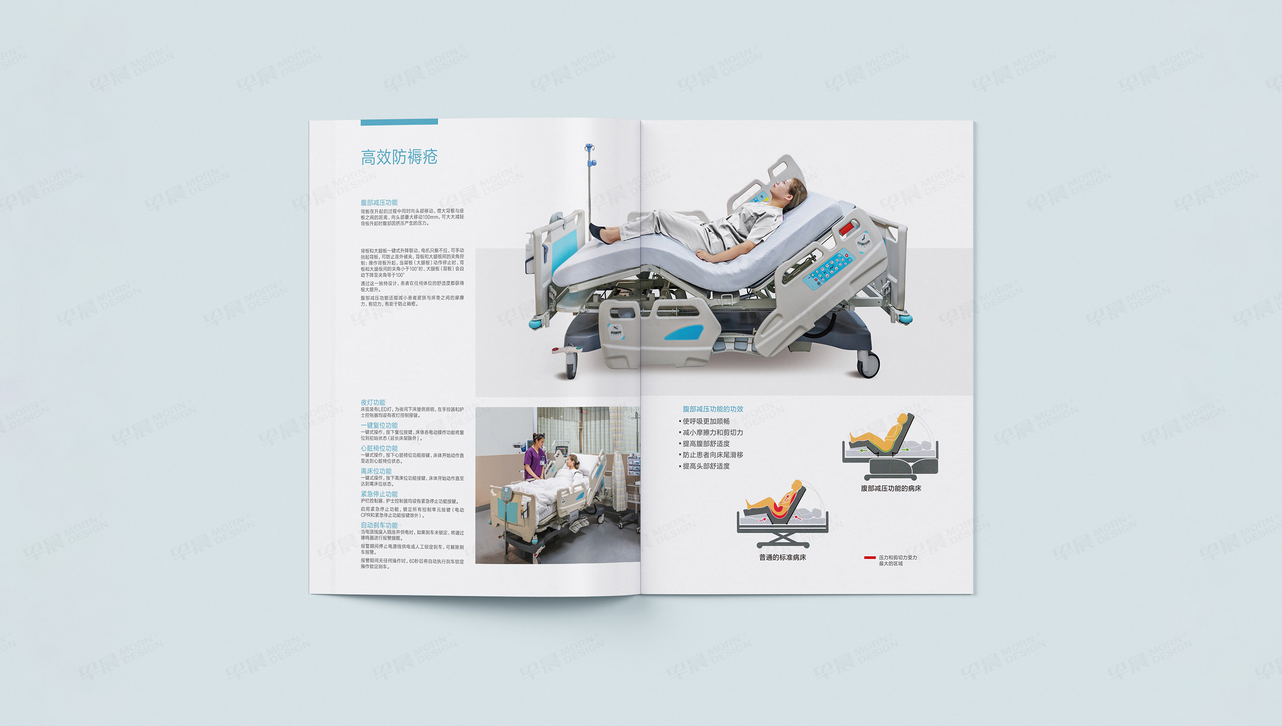 江蘇永發監護床圖冊設計