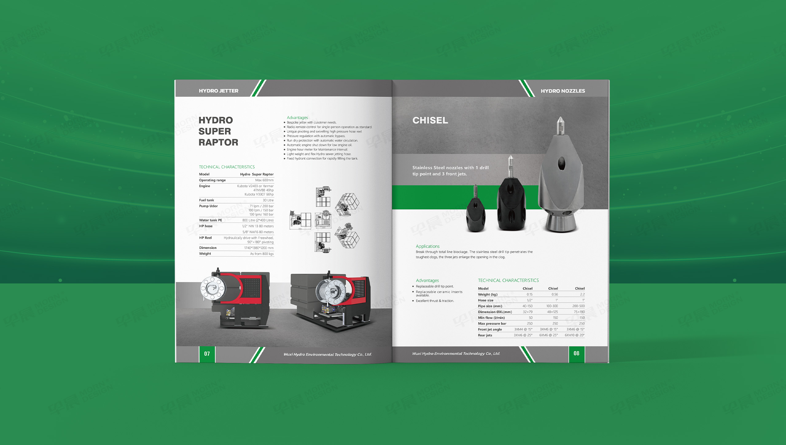 宣傳手冊設計,產品冊設計,產品手冊設計,無錫海卓環境技術Wolverine清洗設備產品冊設計,產品宣傳冊設計,制作,公司