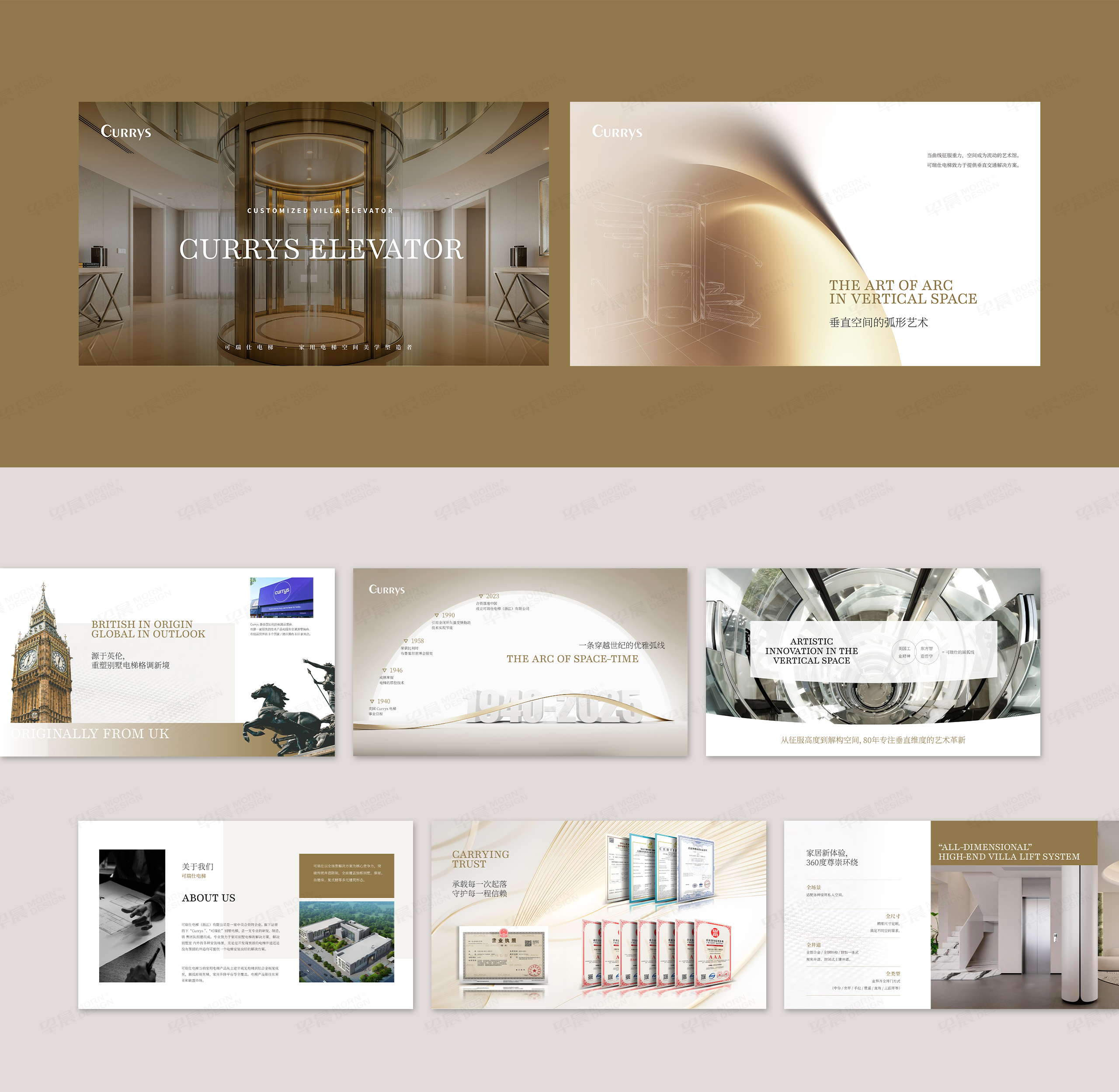 PPT設計,PPT定制設計,杭州,可瑞仕,高端家用圓弧玻璃,電梯PPT設計,家用電梯PPT制作,公司
