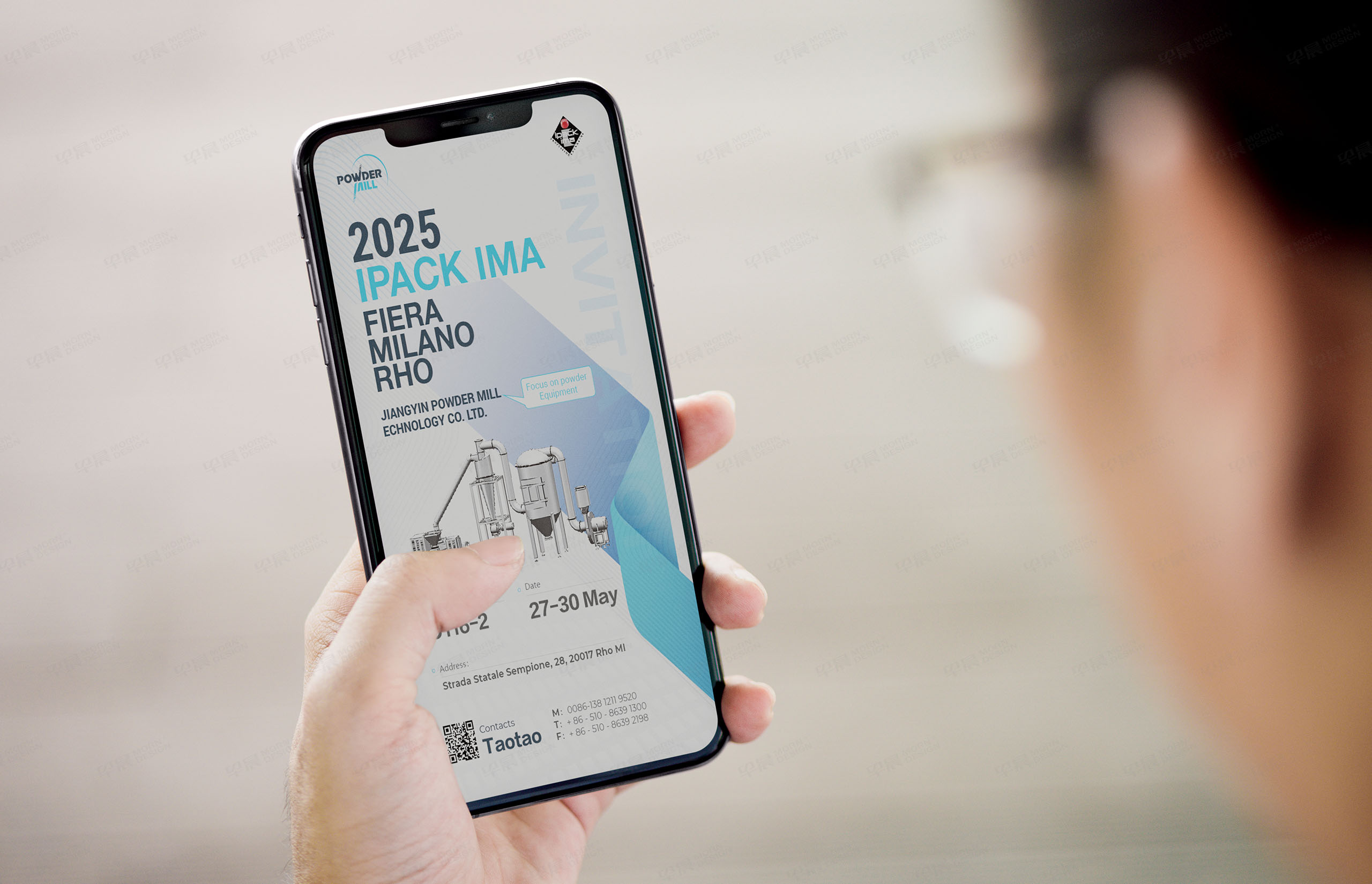 電子邀請函設計,手機邀請函設計,H5設計,寶利機械展會手機邀請函設計,蘇州,無錫,常州,南通,湖州,嘉興,邀請函設計,公司