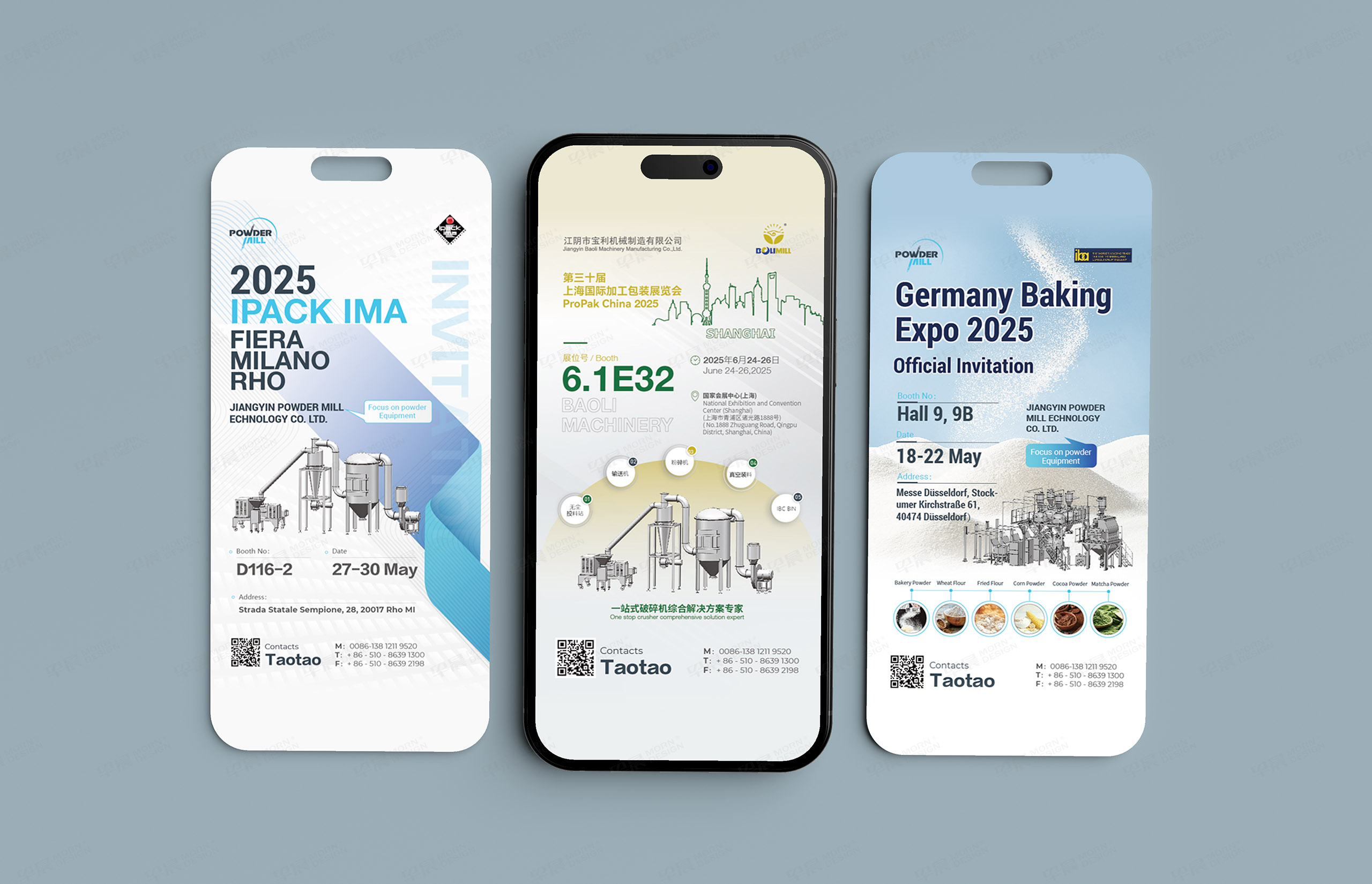 電子邀請函設計,手機邀請函設計,H5設計,寶利機械展會手機邀請函設計,蘇州,無錫,常州,南通,湖州,嘉興,邀請函設計,公司