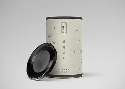 大熊紅茶罐包裝設(shè)計(jì)[手拎袋包裝制作]