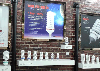 紅壹佰產品展示墻設計[產品展示設計]