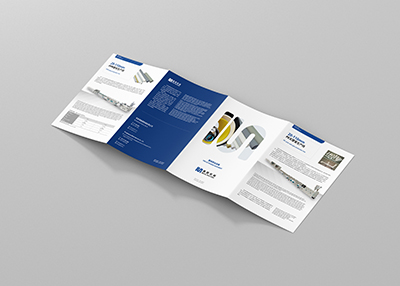 美塑機械四折頁設計[宣傳彩頁設計]