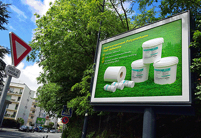 柏麗佳草坪膠展會(huì)海報(bào)招貼設(shè)計(jì)