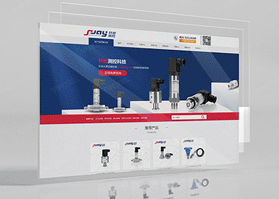 南京軒鄴測控網站設計[網站建設]