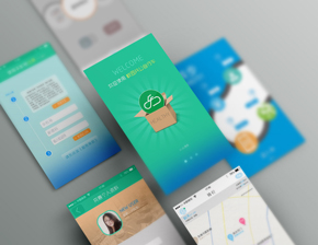樂行校園手機APP界面設計