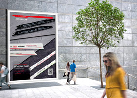 藝新金屬招貼海報設計