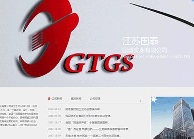 國泰國盛網站設計[網站建設]