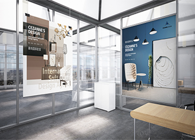 塞尚裝飾海報設計[招貼設計]